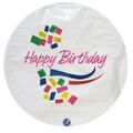 Anagram 4 in. Fresh Happy Birthday Flat Balloons 85429